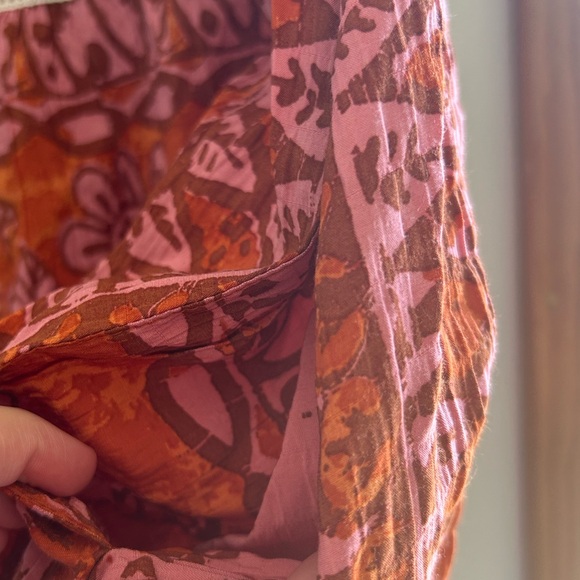 NWT Red & Pink Romper Flower & Lace Urban Outfitters - Picture 8 of 12